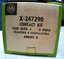 Load image into Gallery viewer, AB ROCKWELL X-247290 CONTACT KIT SER K (STARTERS & CONTACTORS) 3P SZ3 *FREE SHIP
