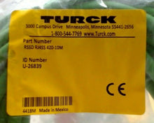 Load image into Gallery viewer, LOT/10 TURCK RSSD RJ45S 420-10M CABLE NETWORK HYBRID (I.D. U-26839) 10M *FRSHIP*