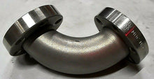 Load image into Gallery viewer, MDC MFG SS VAC PIPE 90DEG ELBOW FITTING 5/8I.D. (2- MOVEABLE FLANGES) *FREE SHP*