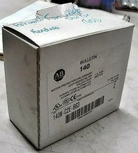 Load image into Gallery viewer, AB ROCKWELL 140M-C2E-B63 SER C BREAKER MOTOR PROTECTION 4-6.3A 600VDC 3P *FRSHIP