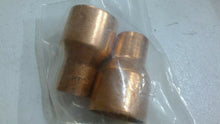 Load image into Gallery viewer, NIBCO A55EXG COPPER COUPLING 3/8" PIPE FITTING LOT/2 -FREE SHIPPING