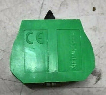 Load image into Gallery viewer, LOT/22 ECX-1040 CONTACT BLOCK GREEN 10 AMP 24 VDC NORMALLY OPEN *FREE SHIPPING*