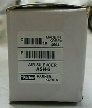 Load image into Gallery viewer, LOT/10 PARKER SCHRADER BELLOWS ASN-6 AIR SILENCER POLY 1/8" NPT *FREE SHIPPING*