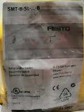 Load image into Gallery viewer, FESTO ELECTRIC SMT-8-SL-PS-LED-24-B PROX SENSOR FOR T SLOT (562019 F213) *FRSHP*