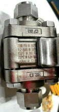 Load image into Gallery viewer, ELOMATIC ESA 25-3/A PNEU. ACT., SWAGELOK CF3M BALL V, ASCO EF8320G202 SOL. V FS