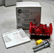 Load image into Gallery viewer, AB ROCKWELL 800TC-XD2 CONTACT BLOCK ONLY FINGER SAFE SHALLOW 1 N.C. IP2X *FRSHIP