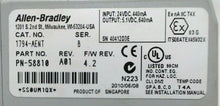 Load image into Gallery viewer, AB ROCKWELL 1794-AENT/B ADAPTER KIT FLEX I/O ETHERNET/IP 10/100MBIT 24VDC *FRSHP