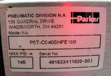 Load image into Gallery viewer, PARKER SCHRADER BELLOWS P5T-C040SHFE100 SHORT STROKE THRUSTER 145PSI *FREE SHIP*