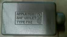 Load image into Gallery viewer, APPLETON ELECTRIC FS-1-75A 3/4" UNILET ALUMINUM TYPE FSE -FREE SHIPPING