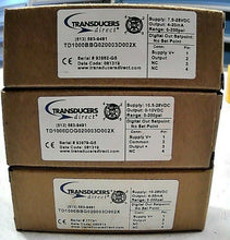 Load image into Gallery viewer, TD TD1000BBG020003D002X ULTRA HI RESOLUTION DIGITAL PRESSURE TRANSDUCER 24V *FS*