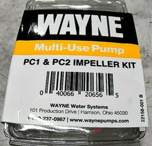 Load image into Gallery viewer, WAYNE 66059-WYN3 MULTI-USE PUMP PC1 / PC2 IMPELLER KIT (SEALED) *FREE SHIPPING*