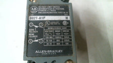 Load image into Gallery viewer, ALLEN BRADLEY 802T-A1P OILTIGHT LIMIT SWITCH SER.H -FREE SHIPPING