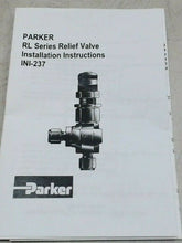 Load image into Gallery viewer, PARKER INSTRUMENTATION 8M-RL4A-VT-SS-MN-KC RELIEF VALVE STAINLESS STEEL *FRSHIP*