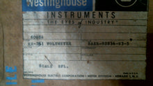 Load image into Gallery viewer, WESTINGHOUSE KX-241 VOLTMETER SCALE SPL. BAER-02836-N3-5 -FREE SHIPPING