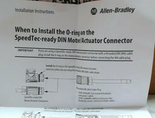 Load image into Gallery viewer, AB ROCKWELL MPL-B220T-VJ42AA SERA SERVO MOTOR KINETIX 400V 6000RPM SHAFT KEY *FS