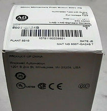 Load image into Gallery viewer, AB ROCKWELL 800T-QA24B SERIES T 30MM MOMENTARY PUSH BUTTON BLUE 800T PB *FRSHIP*