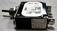 Load image into Gallery viewer, SENSATA AIRPAX M55629/20-TL TOGGLE SWITCH CIRCUIT BREAKER 25A 50V MAX *FR SHIP*