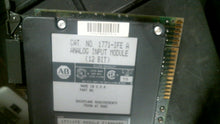 Load image into Gallery viewer, ALLEN BRADLEY 1771-IFE A ANALOG INPUT MODULE 12-BIT-FREE SHIPPING
