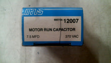 Load image into Gallery viewer, MARS 685744-12007 MOTOR RUN CAPACITOR 7.5 MFD 370VAC -FREE SHIPPING