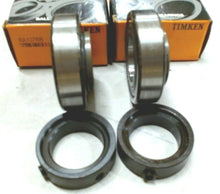 Load image into Gallery viewer, LOT/2 TIMKEN RA107RR +COL WIDE INNER RING ECCENTRIC NARROW 1.4375" ID *FREESHIP*