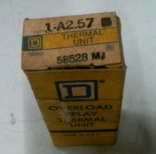 Load image into Gallery viewer, SQUARE D A2.57 OVERLOAD RELAY THERMAL UNIT -FREE SHIPPING