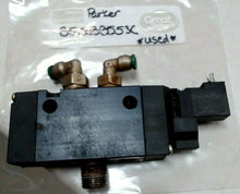 Load image into Gallery viewer, PARKER SCHRADER BELLOWS B512BB553C SINGLE SOLENOID VALVE 120 VAC +CABLE *FRSHIP*