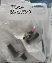 Load image into Gallery viewer, TURCK BS5133-0 (6901012) SENSOR CONNECTOR M8 PLUG 3PIN CONTACTS SCREW PIN *FRSHP