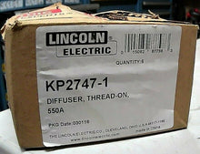 Load image into Gallery viewer, (LOT OF 5) LINCOLN KP2747-1 MAGNUM PRO THREAD-ON GAS DIFFUSER *FREE SHIPPING*