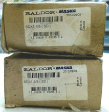Load image into Gallery viewer, LOT/2 BALDOR MASKA SDX1-3/8 (SD) QD BUSHING 1-3/8" BORE *FREE SHIPPING*