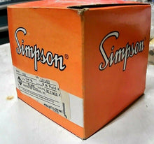 Load image into Gallery viewer, SIMPSON MODEL 1327 0-50 mVDC *FREE SHIPPING*