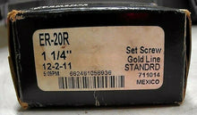 Load image into Gallery viewer, REGAL BELOIT SEALMASTER ER-20R BEARING INSERT 1-1/4IN ID 72MM OD 1-45/64IN W *FS