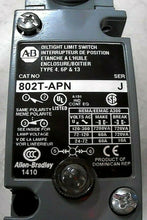 Load image into Gallery viewer, ALLEN BRADLEY ROCKWELL 802T-APN OILTIGHT LIMIT SWITCH SER J *FREE SHIPPING*