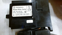 Load image into Gallery viewer, WESTINGHOUSE B100M0C MANUAL MOTOR STARTER SIZE M-0 115/575V 2/5HP -FREE SHIPPING
