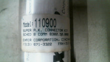 Load image into Gallery viewer, EXAIR CORP. 110900 SUPER ALUMINUM AIR KNIFE CONNECTOR KIT 8302.50.0000 FREE SHIP