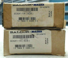 Load image into Gallery viewer, LOT/2 BALDOR MASKA SDSX1-1/4 (SDS) BUSHING QD 1-1/4" BORE STEEL *FREE SHIPPING*