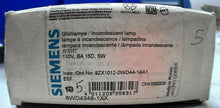 Load image into Gallery viewer, (LOT OF 5) SIEMENS FURNAS 8WD4348-1XX INCANDESCENT INDICATOR SIGNAL LAMP *FRSHIP