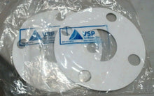 Load image into Gallery viewer, LOT/2 VSP TECHNOLOGIES GASKET 6" O.D 2 3/8" I. D. 1/16" TH (WHITE) SEALED *FRSHP