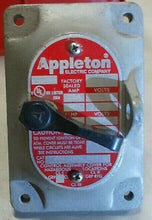 Load image into Gallery viewer, APPLETON EDKF23WQ FRONT OPERATOR COVER CHAMBER TUMBLER SWITCH 3WAY 20A *FREESHIP