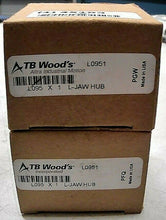Load image into Gallery viewer, ALTRA TB WOODS L095-1 L-JAW COUPLING L095 X 1" BORE/KEYWAY BORE DIA 1 IN *FRSHP*