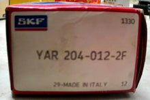 Load image into Gallery viewer, SKF YAR 204-012-2F INSERT BALL BEARING 3/4 IN (20 MM) BORE (SEALED) *FREE SHIP*