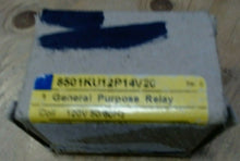 Load image into Gallery viewer, SQUARE D SCHNEIDER 8501KU12P14V20 RELAY 11 PINS SER.D 120V DPDT -FREE SHIPPING