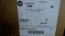 Load image into Gallery viewer, ALLEN BRADLEY 20BD011A3AYNAED1 POWERFLEX 700 AC DRIVE SER.B 11A 7.5HP -FREE SHIP