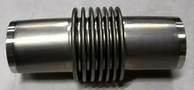 Load image into Gallery viewer, STAINLESS STEEL FLEXIBLE VACUUM FITTING BELLOW 1" DIA 3"<LNG 2 INSERTS FREE SHIP