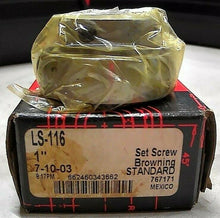 Load image into Gallery viewer, REGAL BELOIT BROWNING LS-116 BEARING 1" BORE 52MM OD 19/32" OUTER RING *FRSHIP*