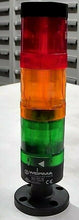 Load image into Gallery viewer, WERMA 845 000 00 STACKLIGHT SIGNALTECHNIK BASE W/ RED, ORANGE, & GREEN *FREESHIP
