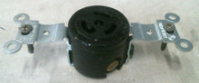 Load image into Gallery viewer, LEVITON 4710 SINGLE BLACK LOCKING RECEPTACLE 15A 125V -FREE SHIPPING
