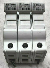 Load image into Gallery viewer, BUSSMANN EDISON EHM3DU4 MODULAR FUSE HOLDER MIDGET 30A 600V 3-POLE *FREE SHPPING