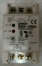 Load image into Gallery viewer, OMRON S82K-01524 POWER SUPPLY 100-240VAC 24VDC 0.6A -FREE SHIPPING