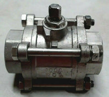 Load image into Gallery viewer, 1-1/2" CF8M THREADED NPT STAINLESS STEEL BALL VALVE 1000 WOG *FREE SHIPPING*