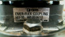 Load image into Gallery viewer, TSUBAKIMOTO EMERSON CO. EMER-FLEX-COUPLING-NEF10-WP-351X222 FREE SHIPPING